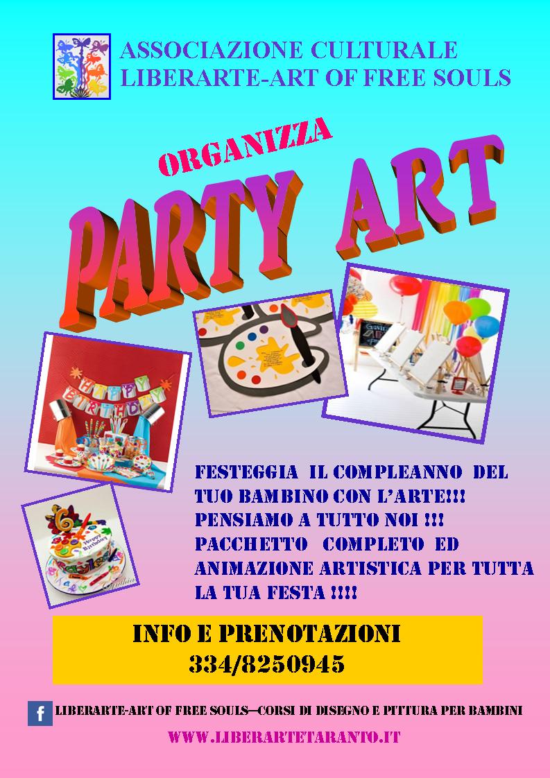 Compleanni per bambini a tema Arte a Taranto – PARTY ART