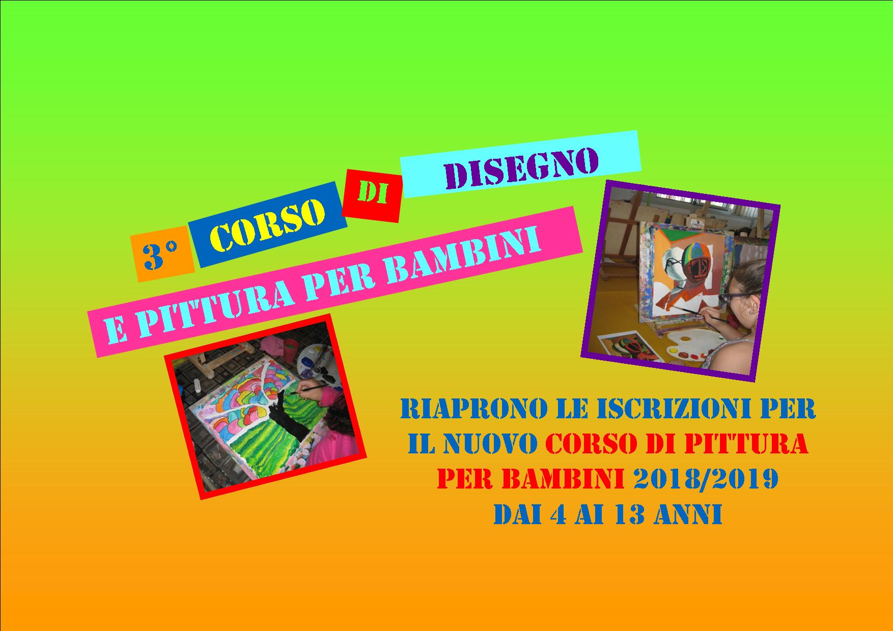 CORSO DI DISEGNO E PITTURA PER BAMBINI A TARANTO