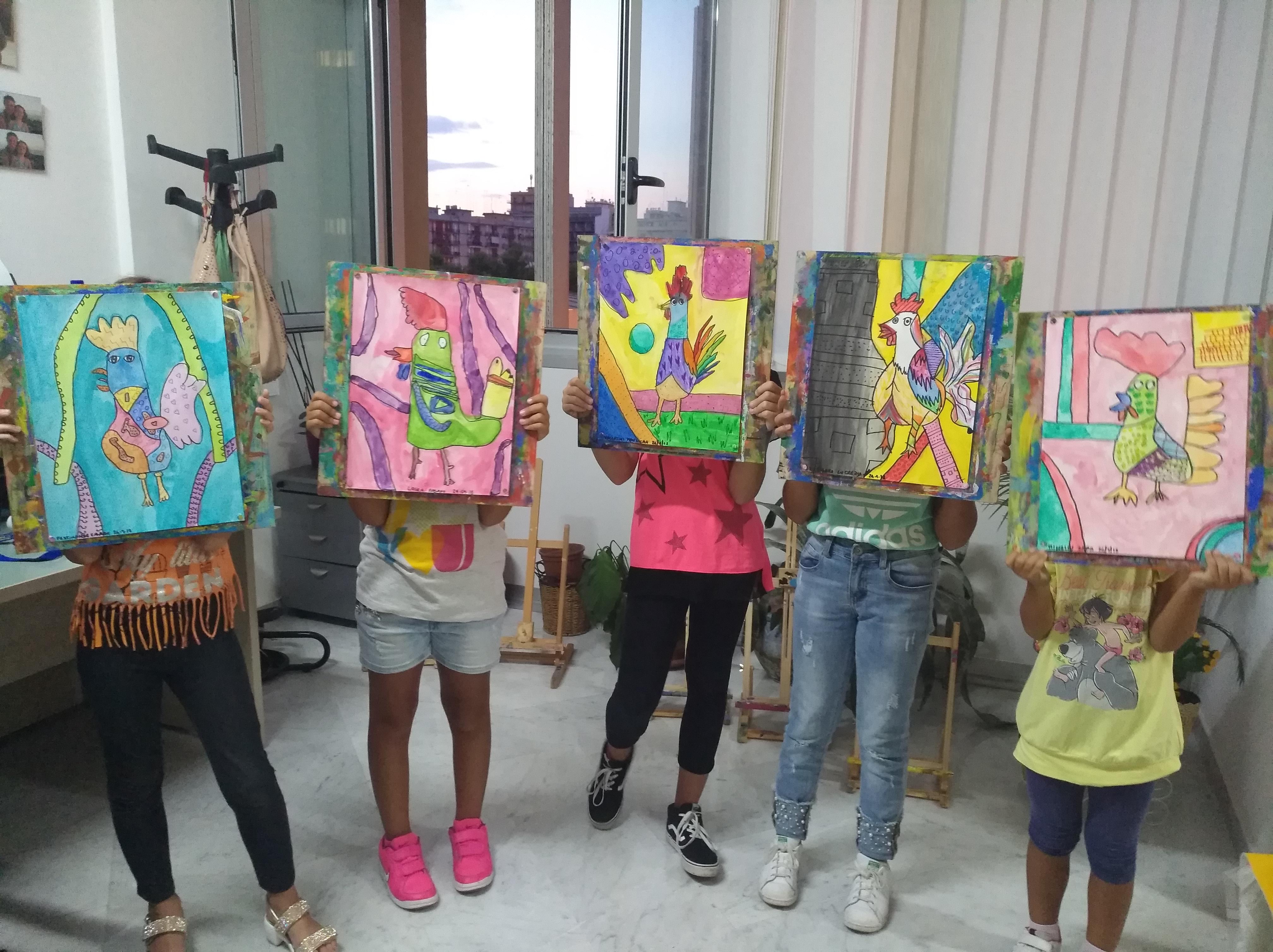 CORSO DI DISEGNO E PITTURA PER BAMBINI A TARANTO- I BAMBINI E L’ARTE