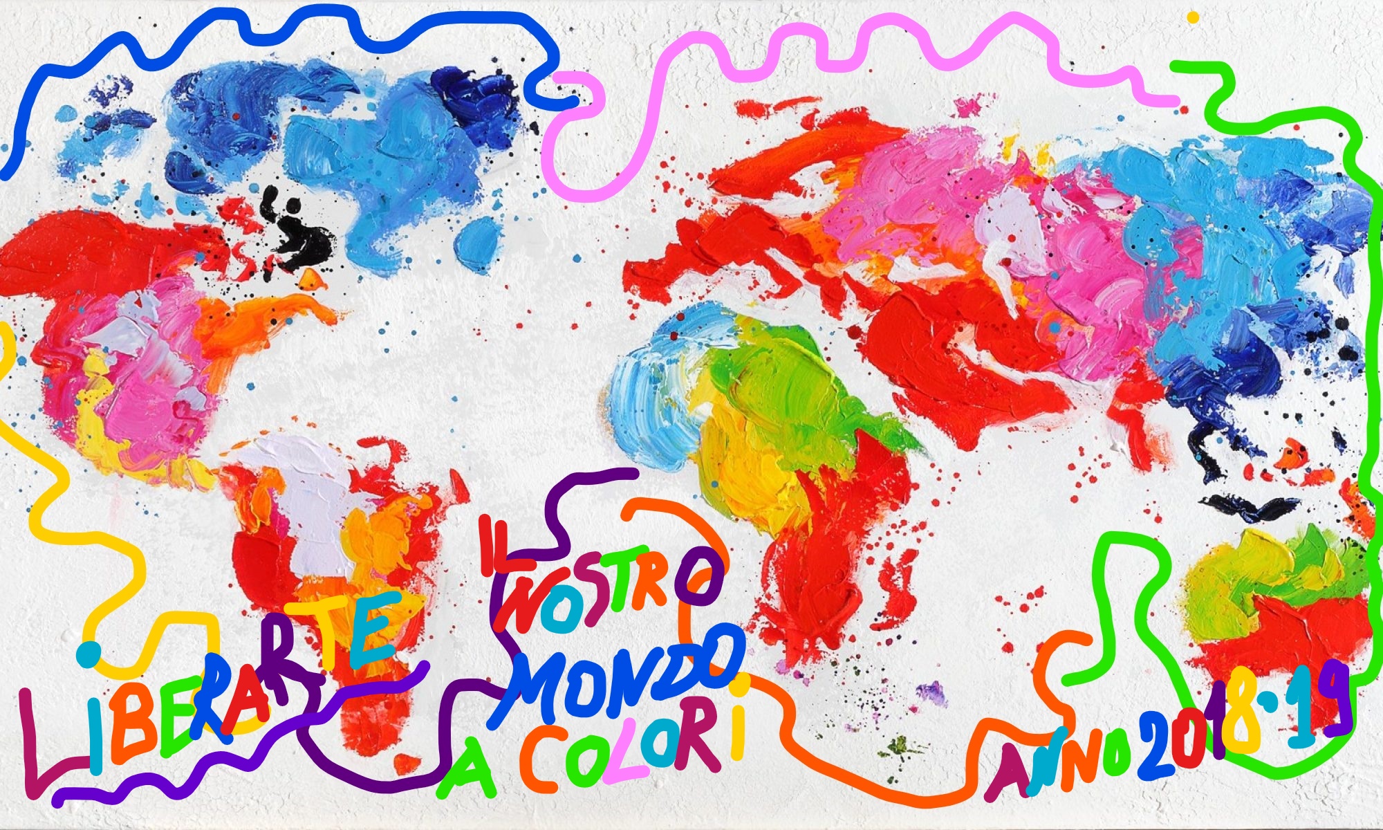 IL NOSTRO MONDO A COLORI-III°CORSO DI DISEGNO E PITTURA PER BAMBINI A TARANTO