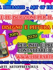 IV CORSO DI DISEGNO E PITTURA – LET THE ART AND CREATIVITY START !!!!