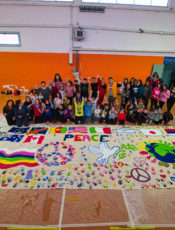 UN MURALE PER LA PACE PER KIDS’ GUERNICA