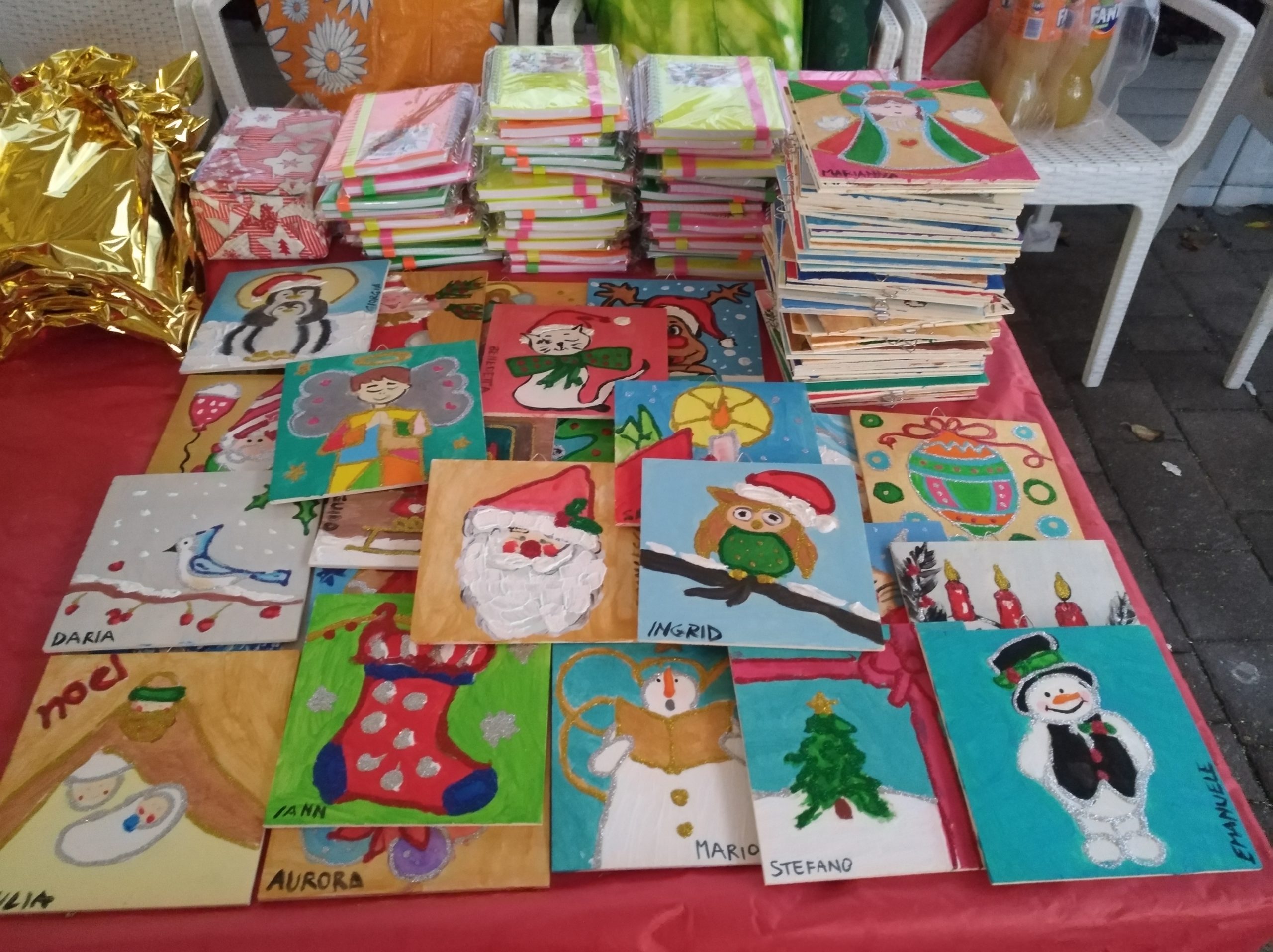 Un Natale di solidarietà e di Premi per il nostro Corso di pittura