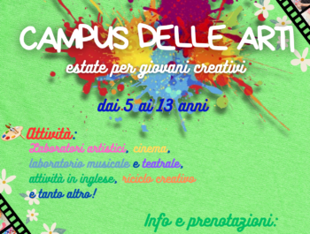 Campus delle Arti – Estate per giovani creativi