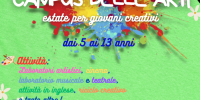 Campus estivo Taranto-Campus delle Arti – Estate per giovani creativi